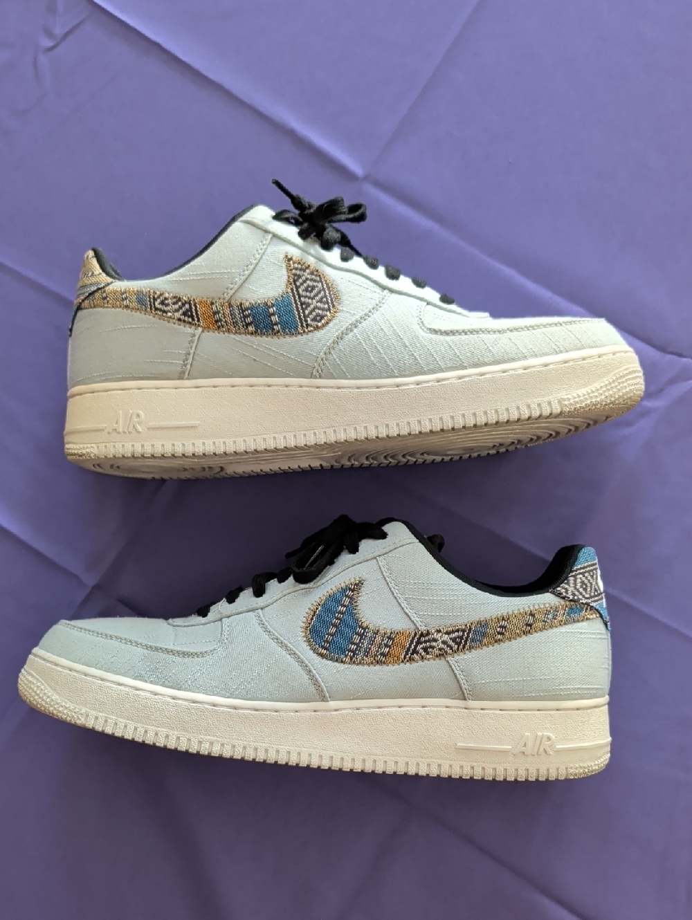 Nike Air Force 1 Low Light Armory Blue.  Size 11.5